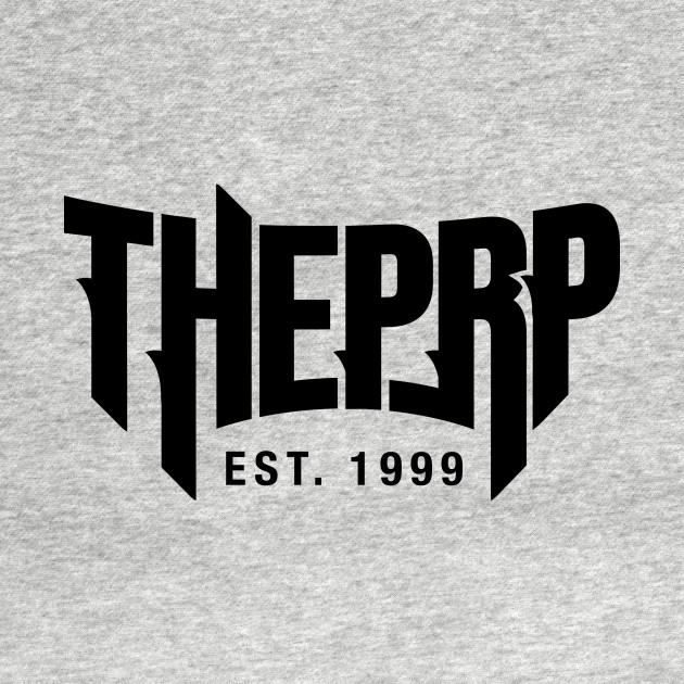 Theprp.com Logo (Front & Back Print) (Black) by Theprp.com